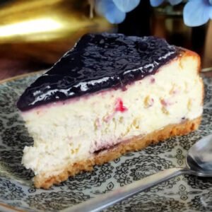 New York cheesecake de arándanos